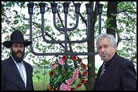 Holocaust Memorial Candelabra Stolen From Ukraine Cemetery Holocaust Memorial Candelabra Stolen From Ukraine Cemetery